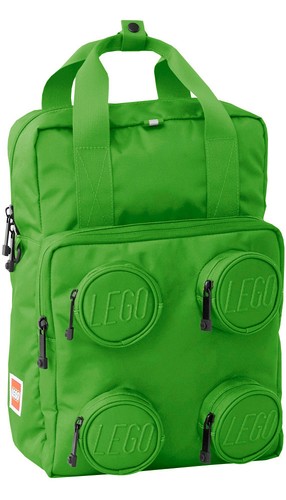 Lego brick 2x2 school backpack - lego,