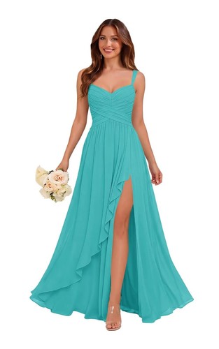 Long chiffon wedding guest - long,
