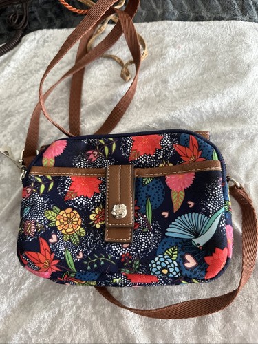 Lily bloom floral crossbody - lily,