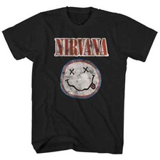 Nirvana T Shirt Distressed