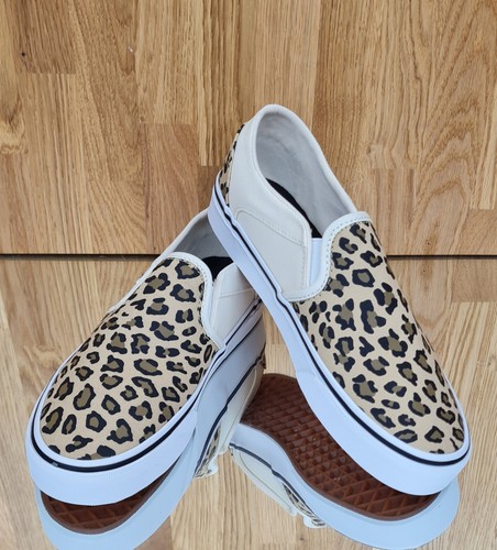 Vans leopard print slip - print, slip-on