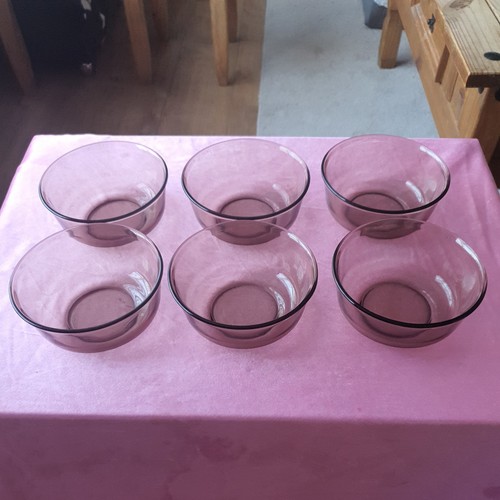 Arcoroc smoked glass vintage - 6,