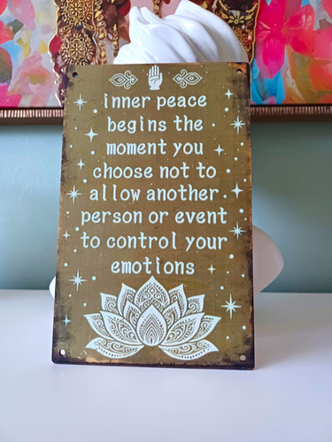 Wooden rectangular plaque - wooden,