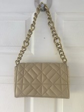 Zara quilted beige shoulder