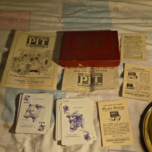 Vintage pit card - pit, &