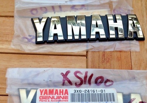 Yamaha tank badges emblems nos - tank,