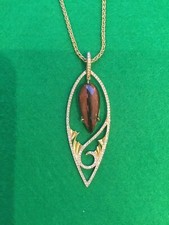 18ct Gold Diamond Lozenge Pendant By Stephen Webster