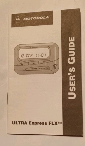 Vtg motorola ultra express - express, flx