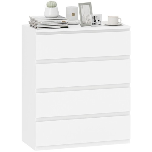 Homcom chest drawers 4 - chest, drawers,