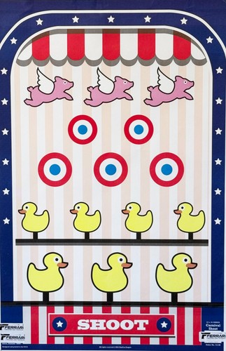 Paper targets for gun shooting - paper,