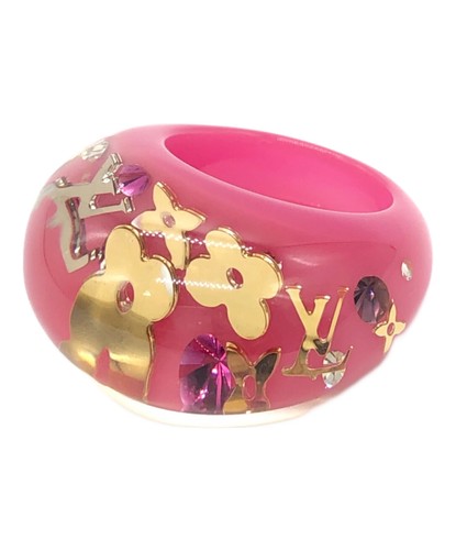 Louis vuitton ring pink resin - vuitton,