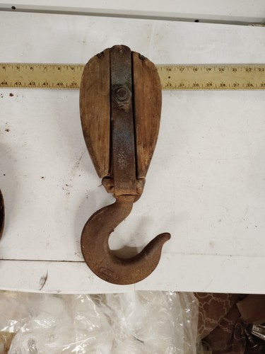 Antique anvil block - &, tackle