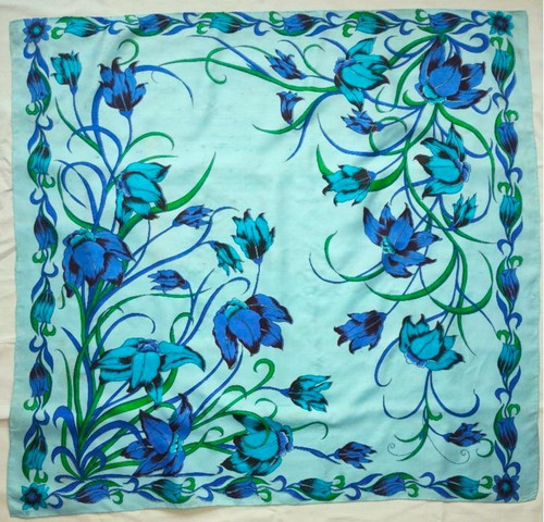 Vintage thai silk scarf - vintage,
