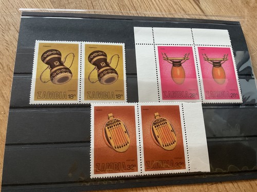 Zambia mint never hinged