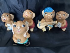 Set of 5 Pendelfin vintage