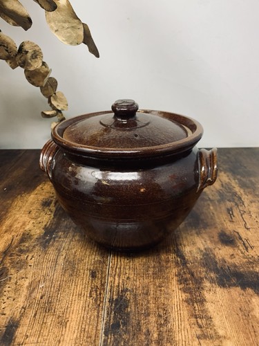 Old vintage glazed stoneware - vintage,