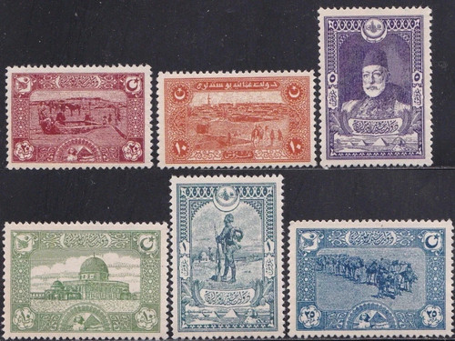 Turkey 1918 unissued - turkey, sinai
