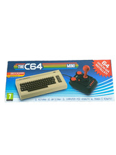 Commodore C64 Mini Retro Games Console with Joystick + 64 Preinstalled Games