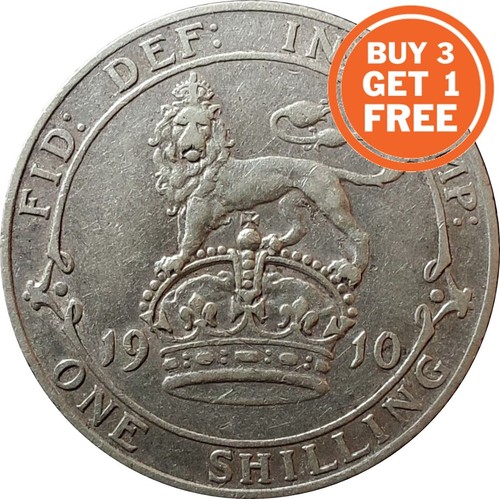Silver shilling edward vii - shilling,