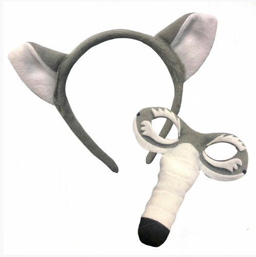 Big bad wolf animal party - wolf, mask