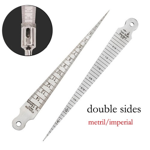 Etched increments feeler gauge - increments,