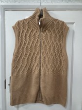 COS Mens Cable Knit Camel