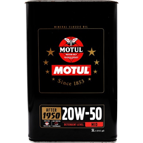 Motul classic 20w 20w50 mid - 20w-50,
