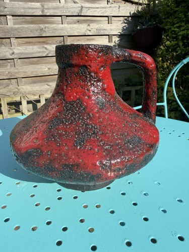 West german fat lava jug - fat, vase