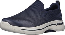 MENS SKECHERS UK9 MEMORY FOAM ARCH FIT ULTRA GO WALK IN NAVY BOXED