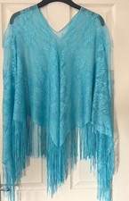 Lovely Turquoise crochet lace