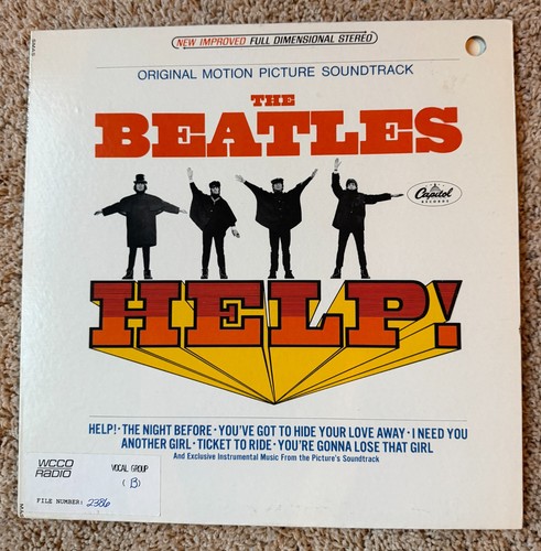 Beatles help apple - lp,