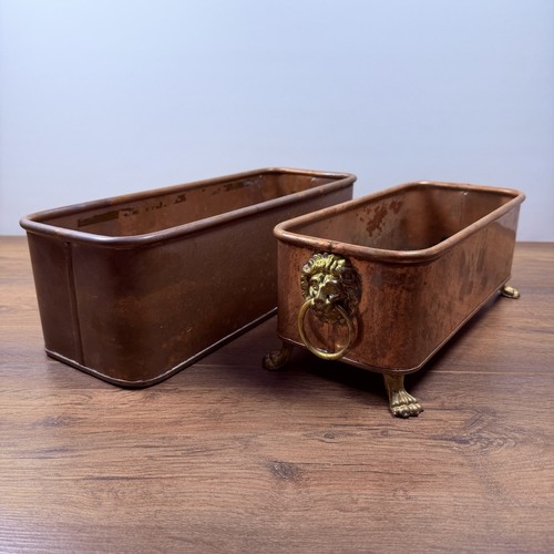 Pair vintage copper - pair,
