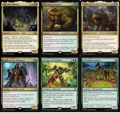 The necrobloom commander deck - necrobloom,