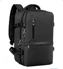 Hayayu Cabin Bag 40x20x25 For Ryanair Underseat Travel Backpack 20L Black