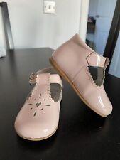 Leon Pink Patent T Bar Pram