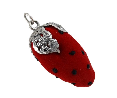 Strawberry pin cushion - strawberry,