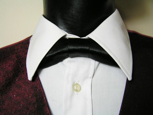 Vintage narrow bow tie - narrow,