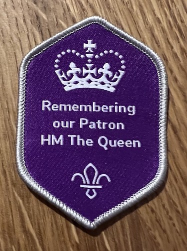 Official memorial woven badge - official,