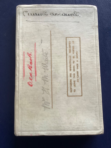 Lloyds bank account book - lloyds,