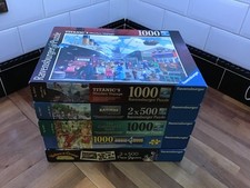 5 RAVENSBURGER jigsaws 3 1000