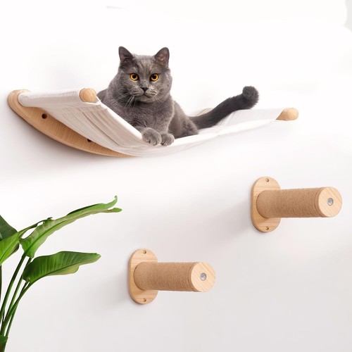 Wall mounted cat - mounted, shelf