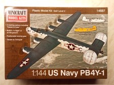 Minicraft Model Kits, 1:144 Scale USNAF PB4Y-1 (Liberator)
