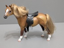 Toy Horse Figure with Saddle