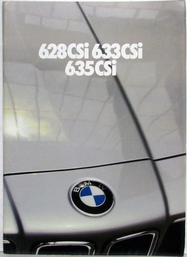1981 bmw 628csi 633csi 635csi - 628csi,