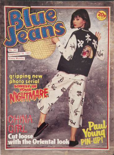 Blue jeans magazine - blue, 10