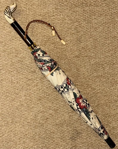 Antique umbrella parasol - umbrella,
