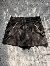 Black Pleated Skort Size 10