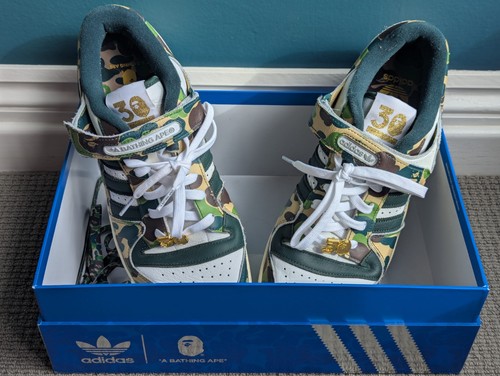Adidas forum bape low green - forum, 84