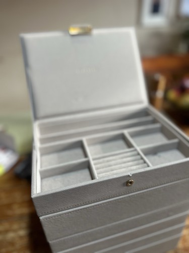 Stackers jewellery box - with, 6