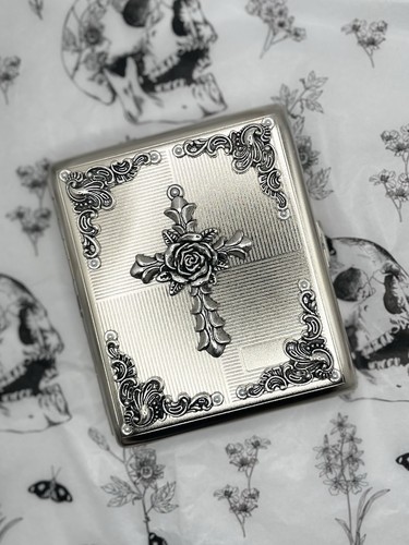 Gothic rose cross cigarette - rose,
